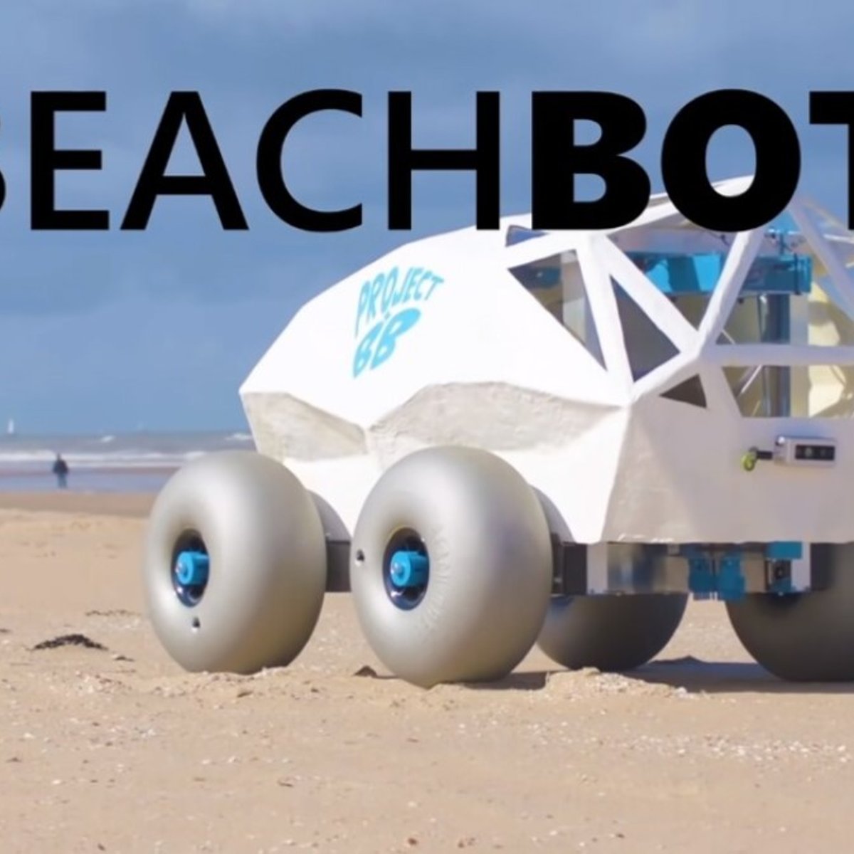 Автономный робот BeachBot чистит пляжи от окурков: видео