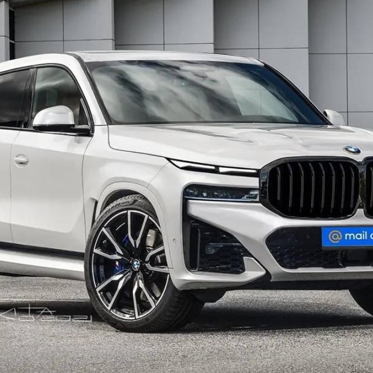 Ранний взгляд на будущий BMW X8