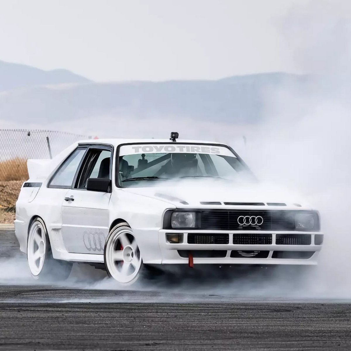 Кен Блок выложил новое видео с Audi Quattro