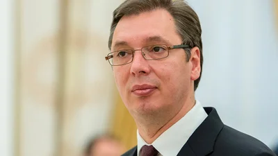 В кортеж президента Сербии врезался Bentley