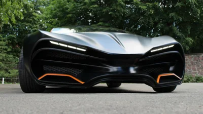 Фотофакт: дорогущий украинский суперкар заметили в Латвии