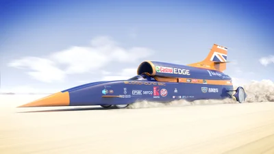 Ракетомобиль Bloodhound SSC: видео самого быстрого автомобиля