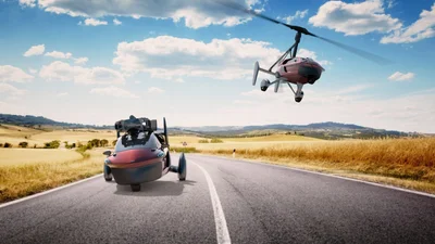 Серійну модель літаючого автомобіля PAL-V Liberty покажуть у Женеві