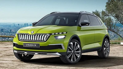 Офіційні фото кроссовера Skoda на газі