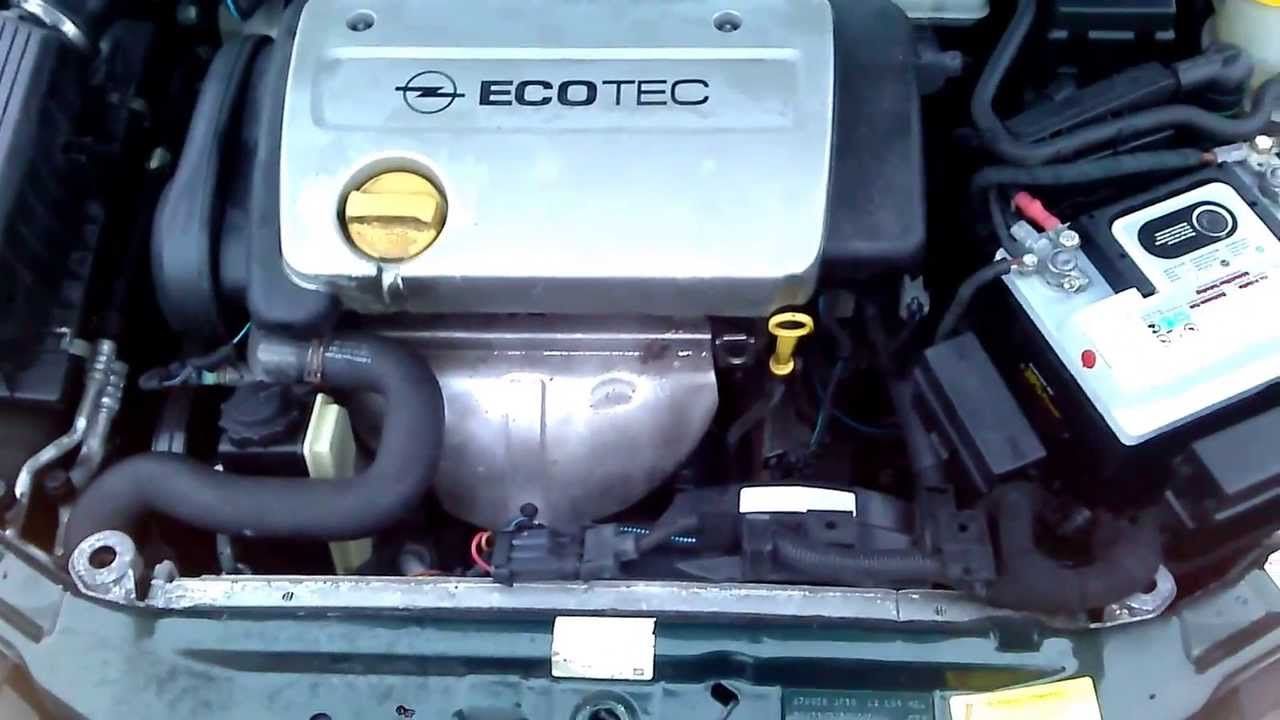 Замена двигателя Z14 NZ для Opel Astra F Classic