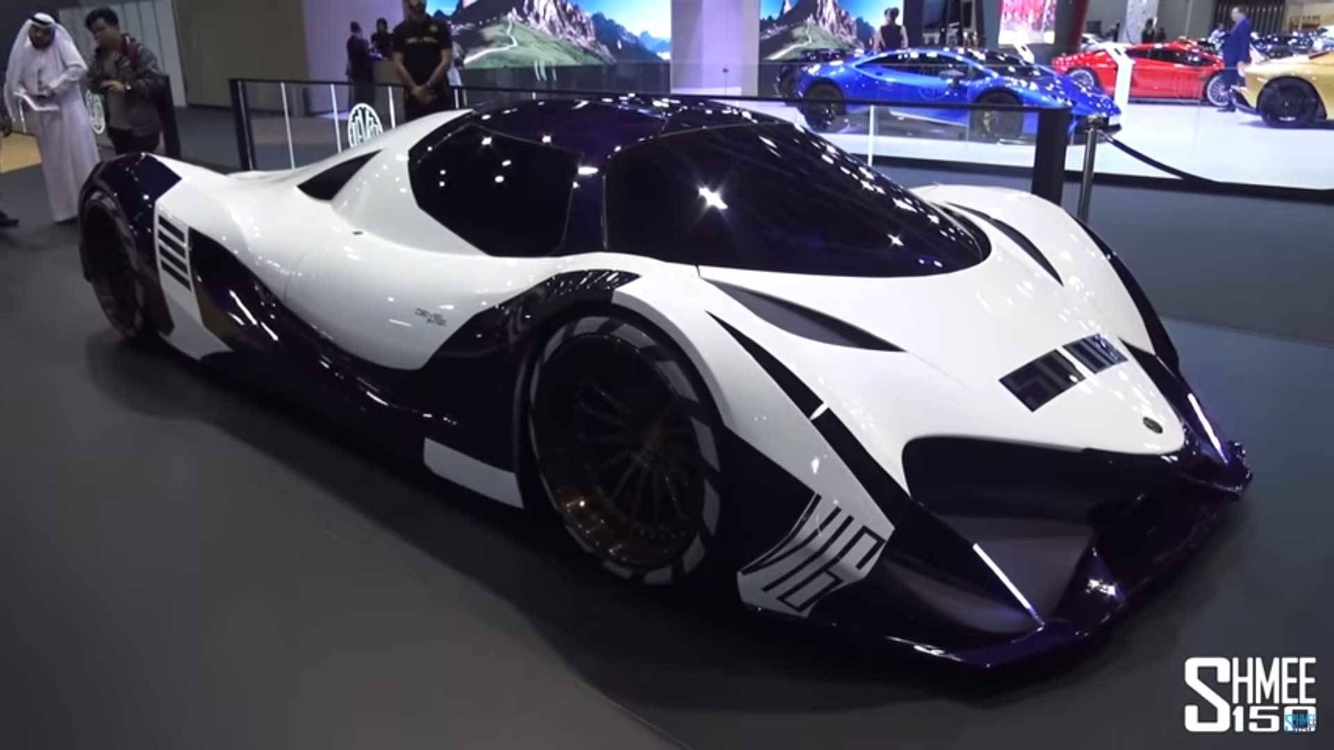 Гиперкар Devel Sixteen с 5000 лошадиных сил показали на видео