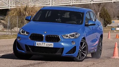Как BMW X2 проходит лосиный тест: видео