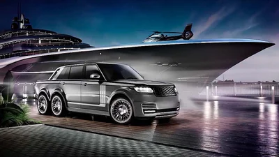 Вагон та маленький візочок: хто купить шестиколісний Range Rover?