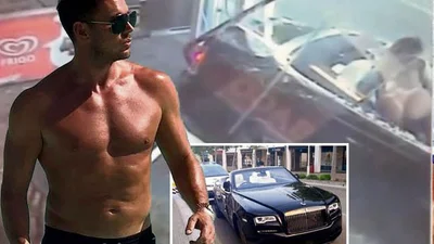 Sex, Drugs, Rock'n'Rolls-Royce: миллионер с женщинами в купальниках заехали в магазин через витрину