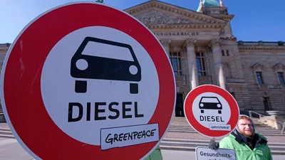 28 немецких городов запретили въезд дизельным авто