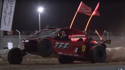 На відео показали шалені розваги арабських автолюбителів