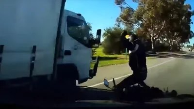 Смерть пролетіла у міліметрі від байкера