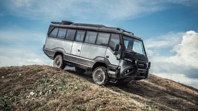 Як він виглядає: перший у світі автобус-позашляховик розроблений українцями