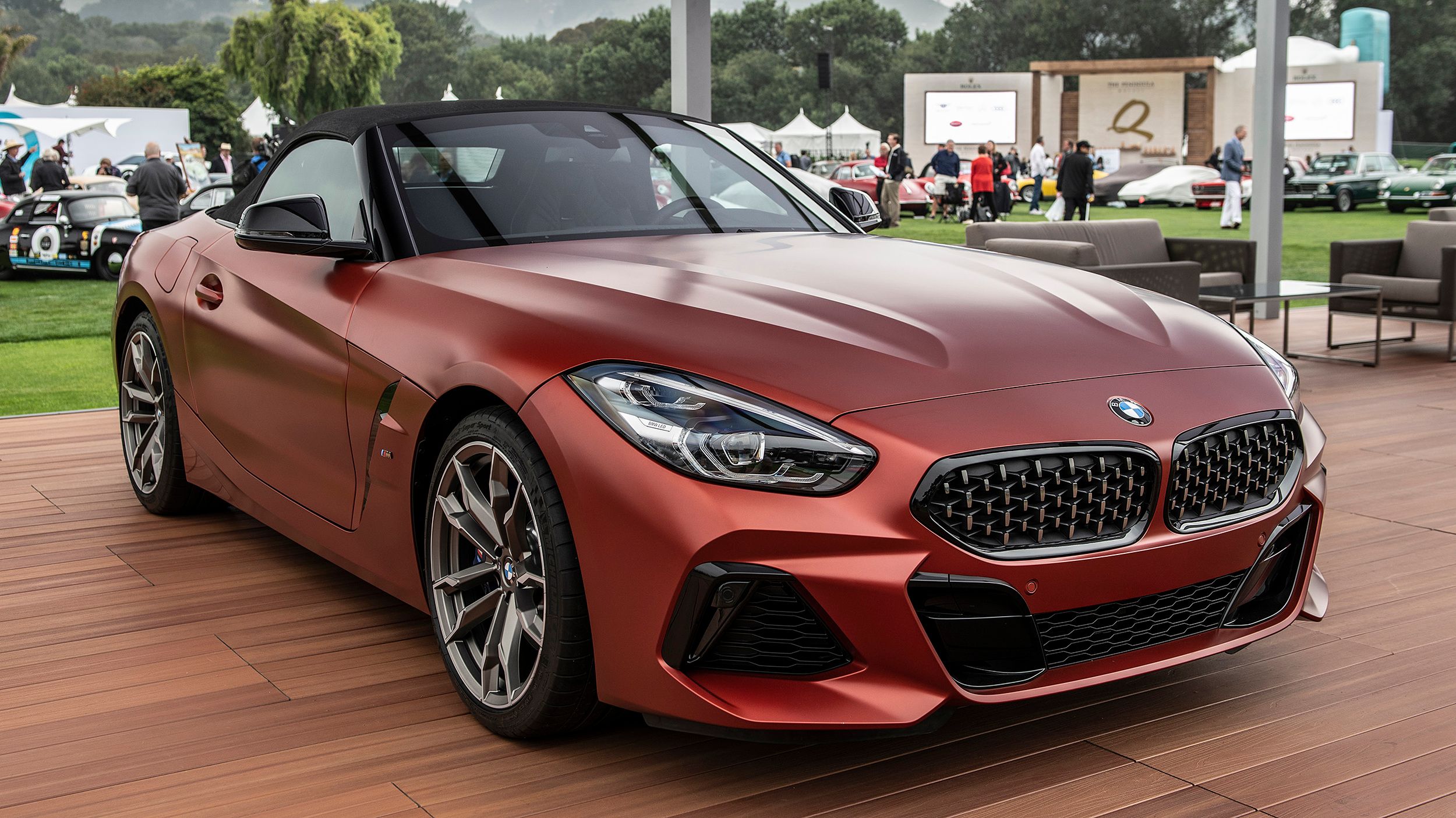 BMW Z4 M40i Roadster First Edition показали в Пеббл Бич