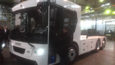 "Богдан" показал электрический грузовик на зависть Tesla Semi