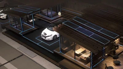 Проект Nissan Energy Home объединяет авто и дом в одну энергосистему