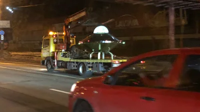 Автомобилист из Киева сфотографировал НЛО