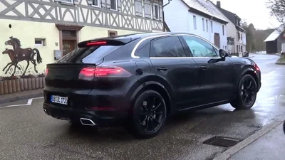 Роздивляємось Porsche Cayenne Coupe на перших фото