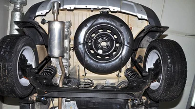 Як замінити запаску колодою: відео