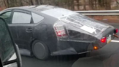 На дорозі у США помітили аеродинамічний і енергоефективний Prius