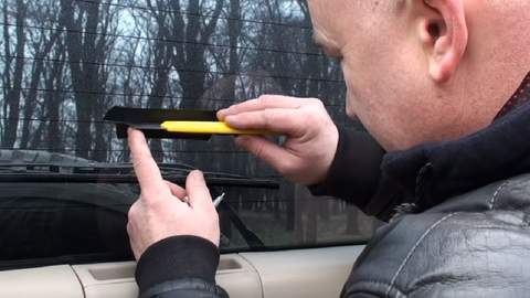 Починить стекло автомобиля