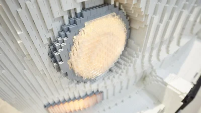 Двоє хлопців зібрали з 400 тисяч кубиків LEGO повномасштабний Volkswagen T2 Camper