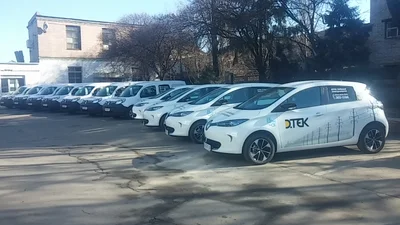 ДТЕК Київські електромережі почала використовувати електромобілі