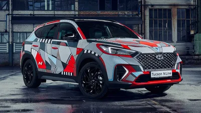 Hyundai Tucson N показался на фото во всей своей спортивной красе
