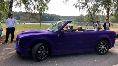 Кабриолет BMW 3 Серии замаскировали под "Запорожец" (фото)