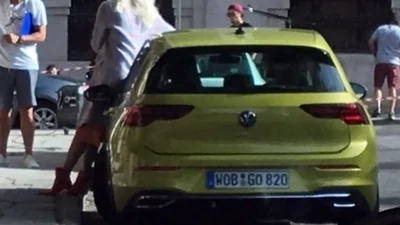 "Восьмой" Volkswagen Golf сфотографировали без камуфляжа