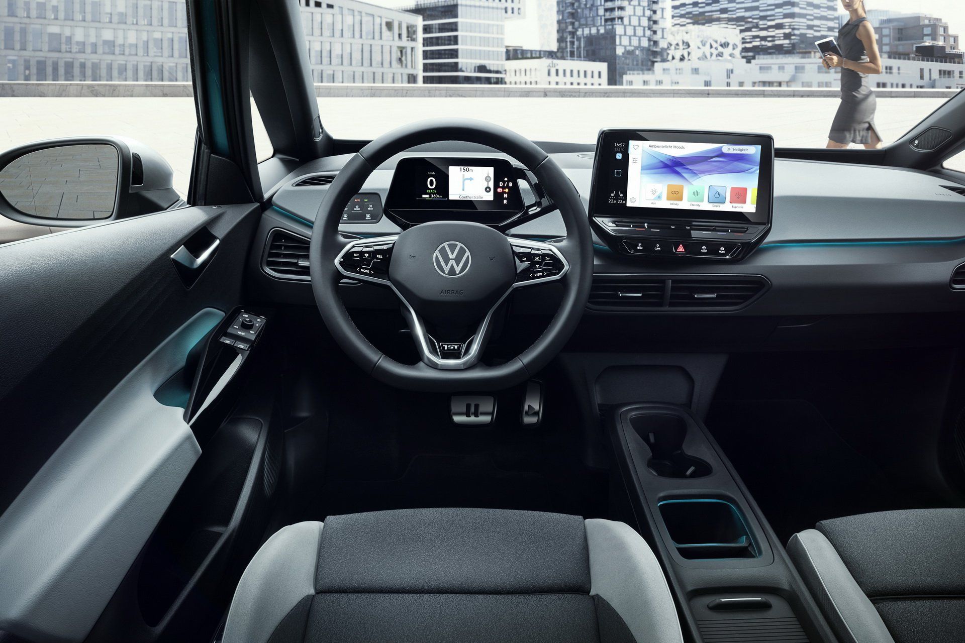 Фольксваген id3. Volkswagen ID.3 Interior. Электро Фольксваген id3. VW id3 салон.