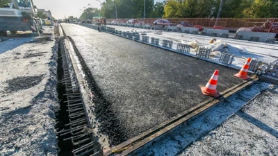 Як просувається ремонт Борщагівського шляхопроводу: фото