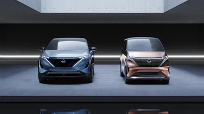 Нові Nissan Ariya і Nissan IMk ▷ відео, фото концептів у Токіо