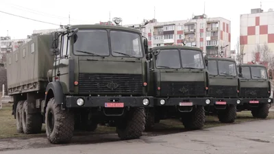 Украинская армия получила новые грузовики "Богдан"