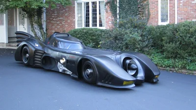 Единственный в мире турбинный Бэтмобиль продают за 680 тысяч долларов