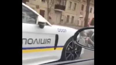 В Украине заметили полицейскую Porsche Panamera за 3,2 млн гривен