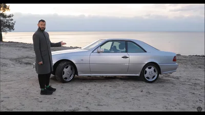 Дубінський розповів про свій 7-літровий Mercedes-Benz W140: відео