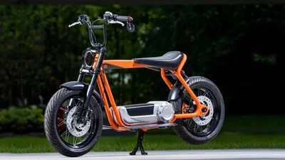 Електричний мопед від Harley-Davidson показався у всій красі