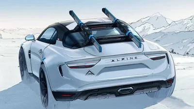 Alpine та Bentley перетворили свої спортивні купе на кроссовери для лижників