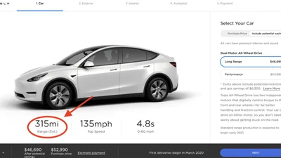 Наймолодша модель Tesla виявилась найбільш енергоефективною у класі