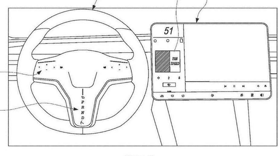 Tesla квадратный руль Tesla квадратный руль