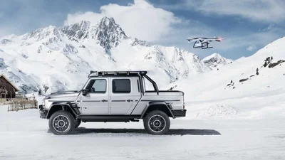 Brabus 800 Adventure XLP – це 800-сильний пікап AMG G 63 з квадрокоптером в багажнику