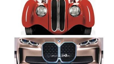 87 лет эволюции "ноздрей" BMW в фотографиях