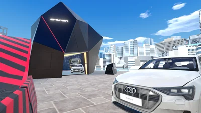 Audi e-tron Sportback станет первым автомобилем на виртуальной ярмарке Virtual Market 4