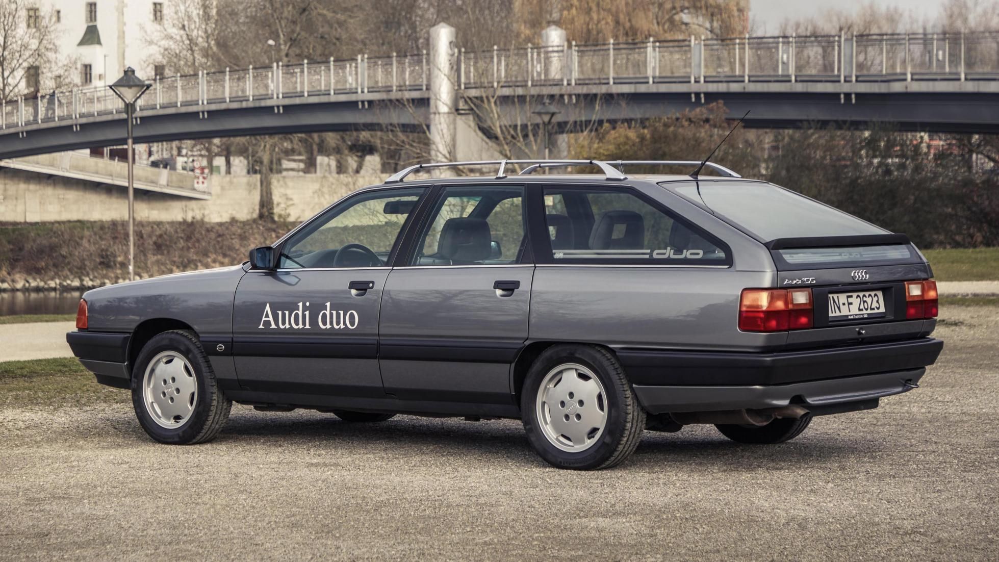 Audi вспомнила о своей первой гибридной машине, созданной еще в 1989 году