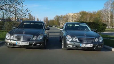 Mercedes-Benz E-klass W211: сравнение почти нового и хорошо "подтоптанного"
