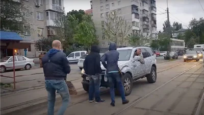 Затори в Києві на трамвайних коліях 18 травня 2020: відео