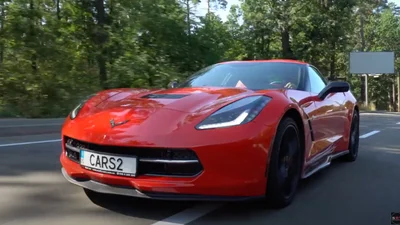 Как ведет себя Chevrolet Corvette Stingray из США в Украине