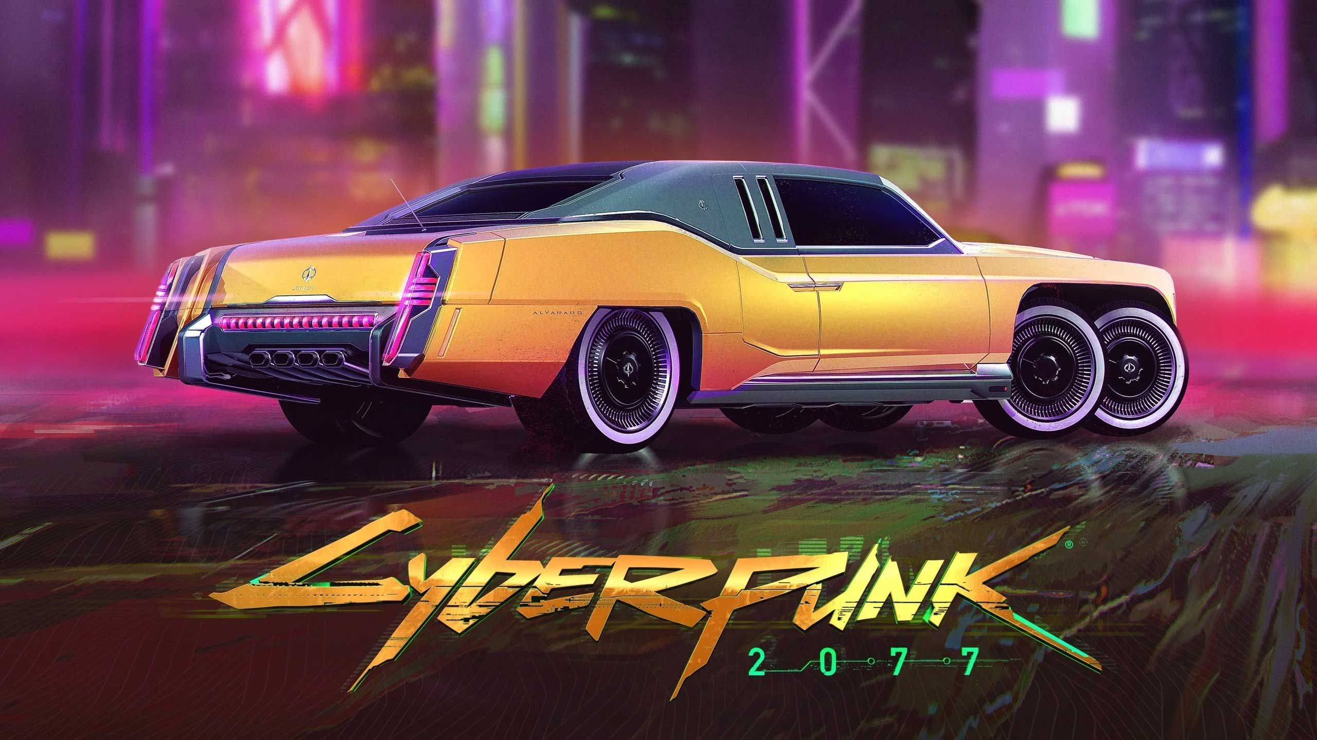 Cyberpunk 2077: автомобили мрачного будущего уже ждут реальных игроков