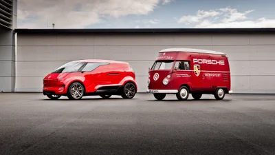Porsche показала мінівен і ще пару небачених раніше машин